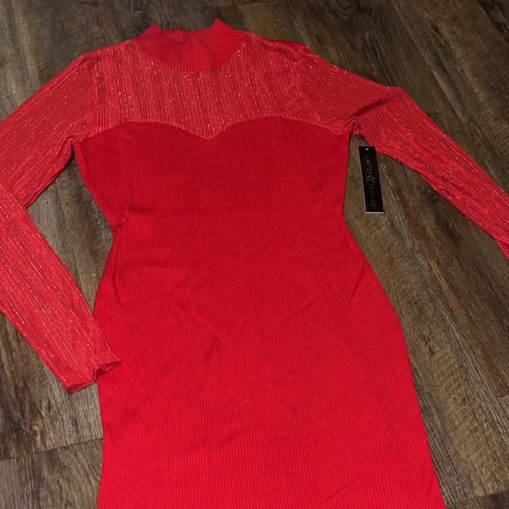 Womens red dress